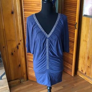 Kenar blue studded top